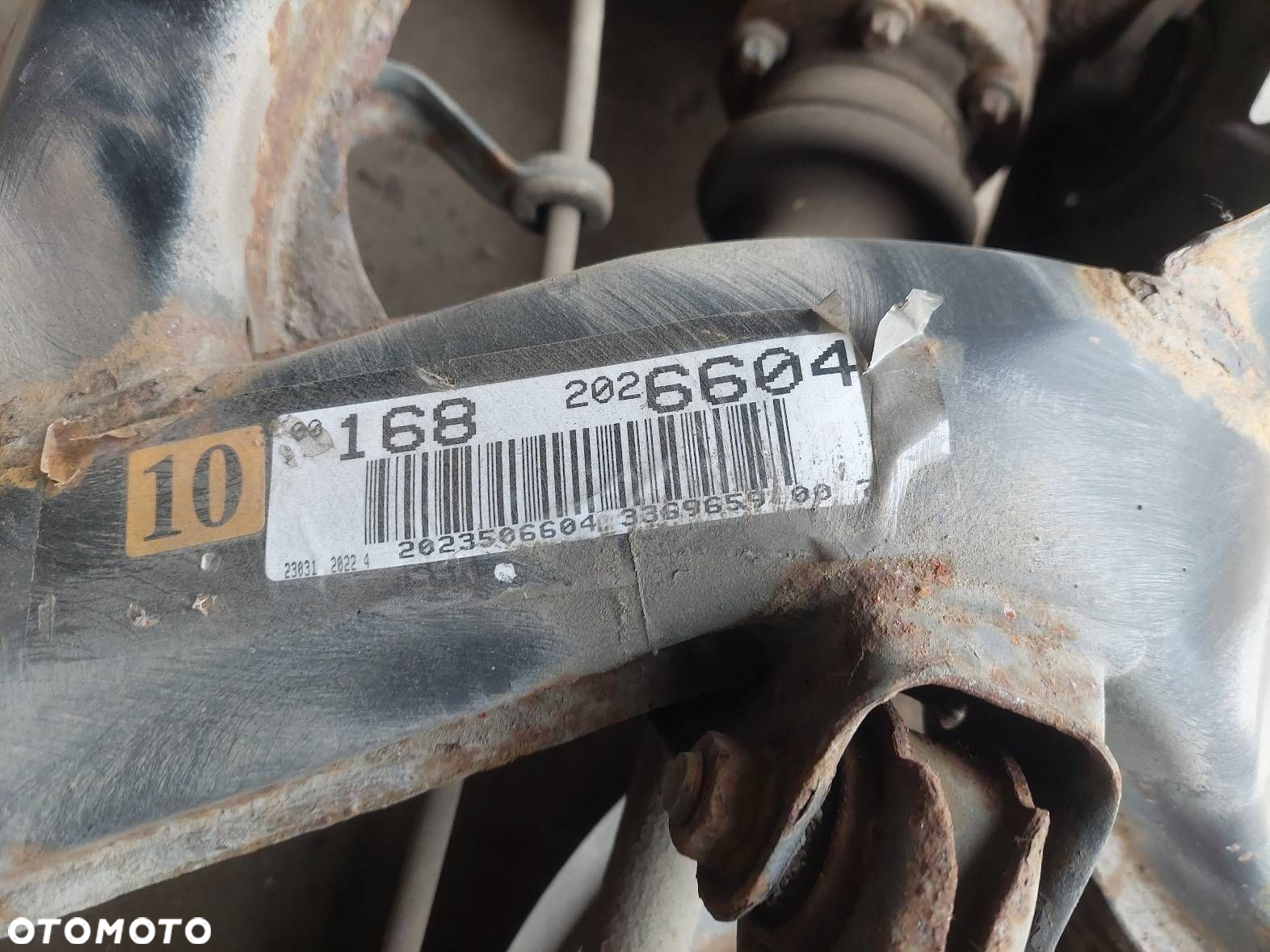 KOMPLETNE ZAWIESZENIE BELKA SANKI TYŁ DYFER 3.46 MERCEDES W208 CLK 2.0 - 7