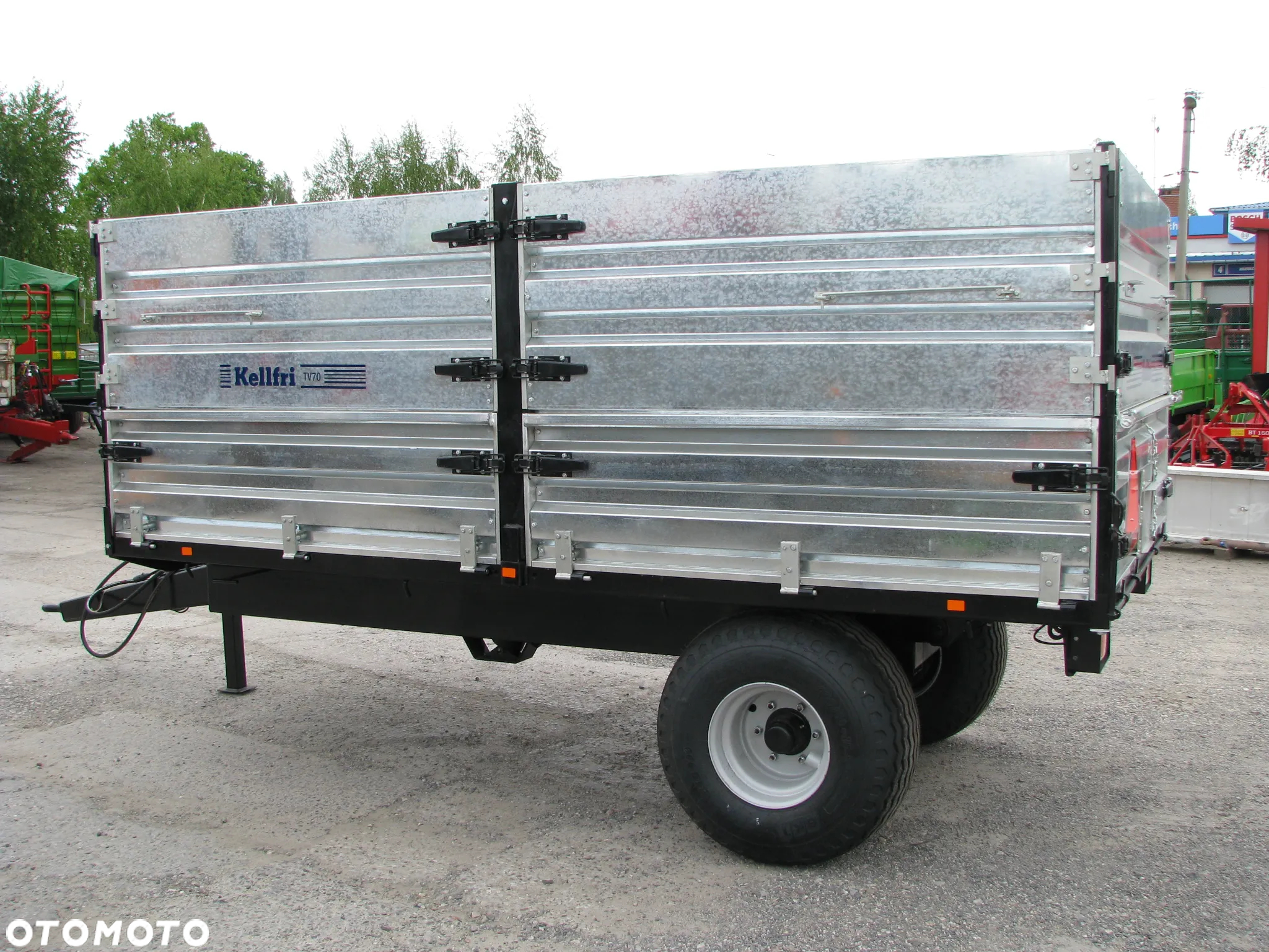 Inny Przyczepa KELLFRI z wywrotem 23-TV6023 5-ton / 23-TV702 7-ton wywrotka - 9