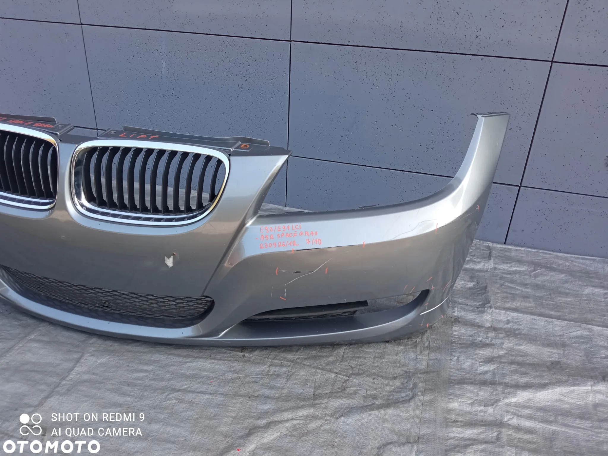 BMW E90 ZDERZAK A52 SPACEGRAU LIFT - 8
