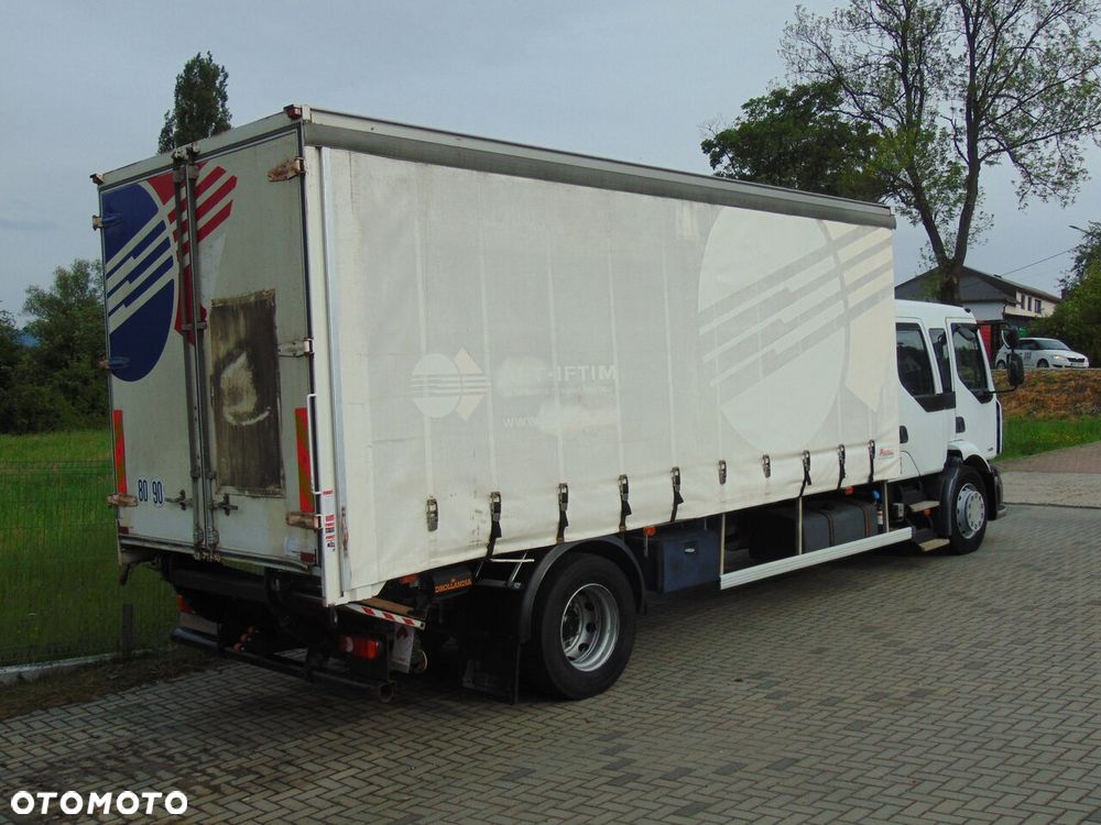 Renault Midlum 240DXi Firanka Plandeka Skrzynia Rama Brygadowa Kabina 6 osób - 4