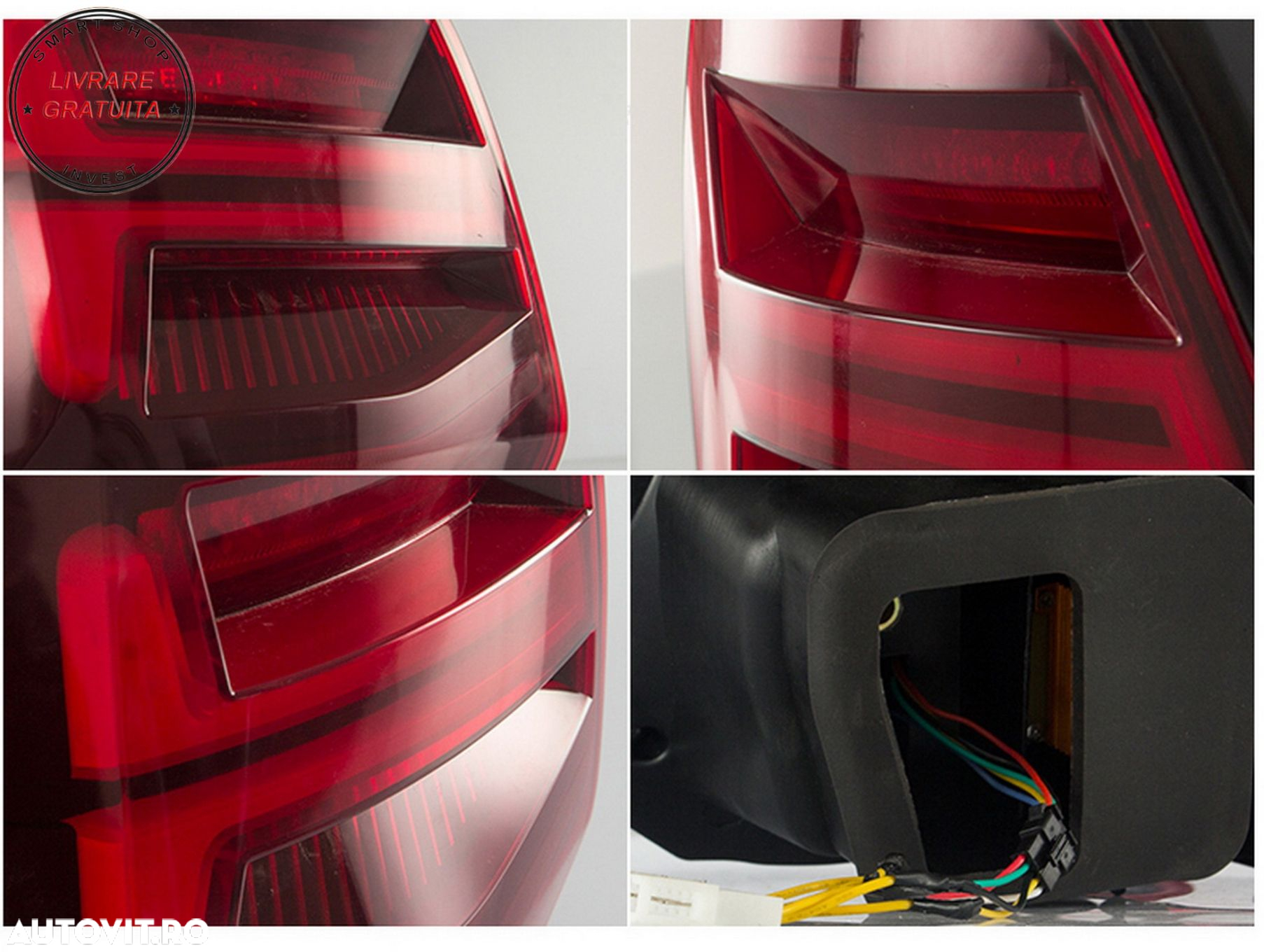 Stopuri Full LED VW POLO 6R 6C 61 (2011-2017) Semnal Dinamic Led Vento Look- livrare gratuita - 20