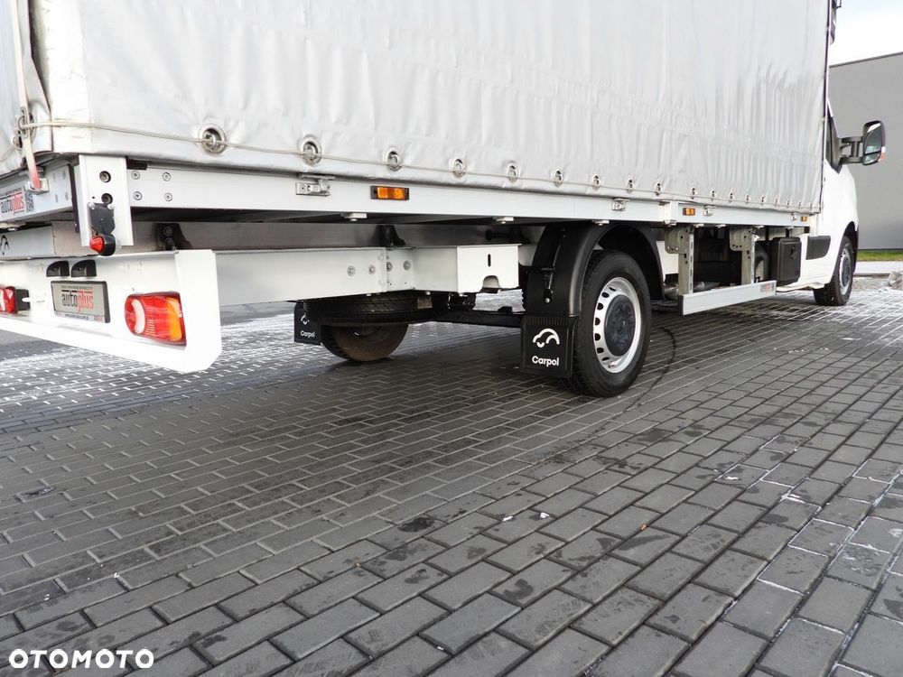 Renault MASTER PLANDEKA 10 PALET WEBASTO TEMPOMAT LEDY PNEUMATYKA KLIMATYZACJA  165KM - 18