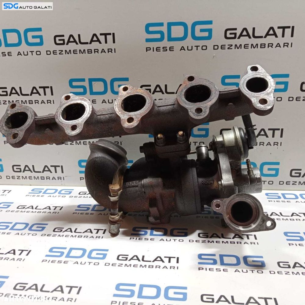 Turbo Turbina Turbosuflanta Ford Fiesta 5 1.4 TDCI 50 KW 2002 - 2008 Cod 54359710009 MF 50175454 01937 [274M6] - 6