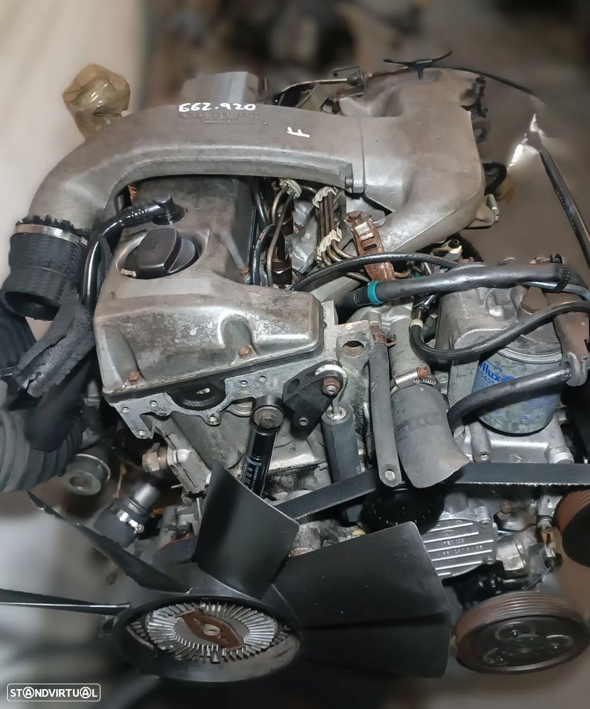 MOTOR COMPLETO SSANGYONG KORANDO 2.9TD OM662920 / MERCEDES SPRINTER 210D 212D (5 CLINDROS) - 1