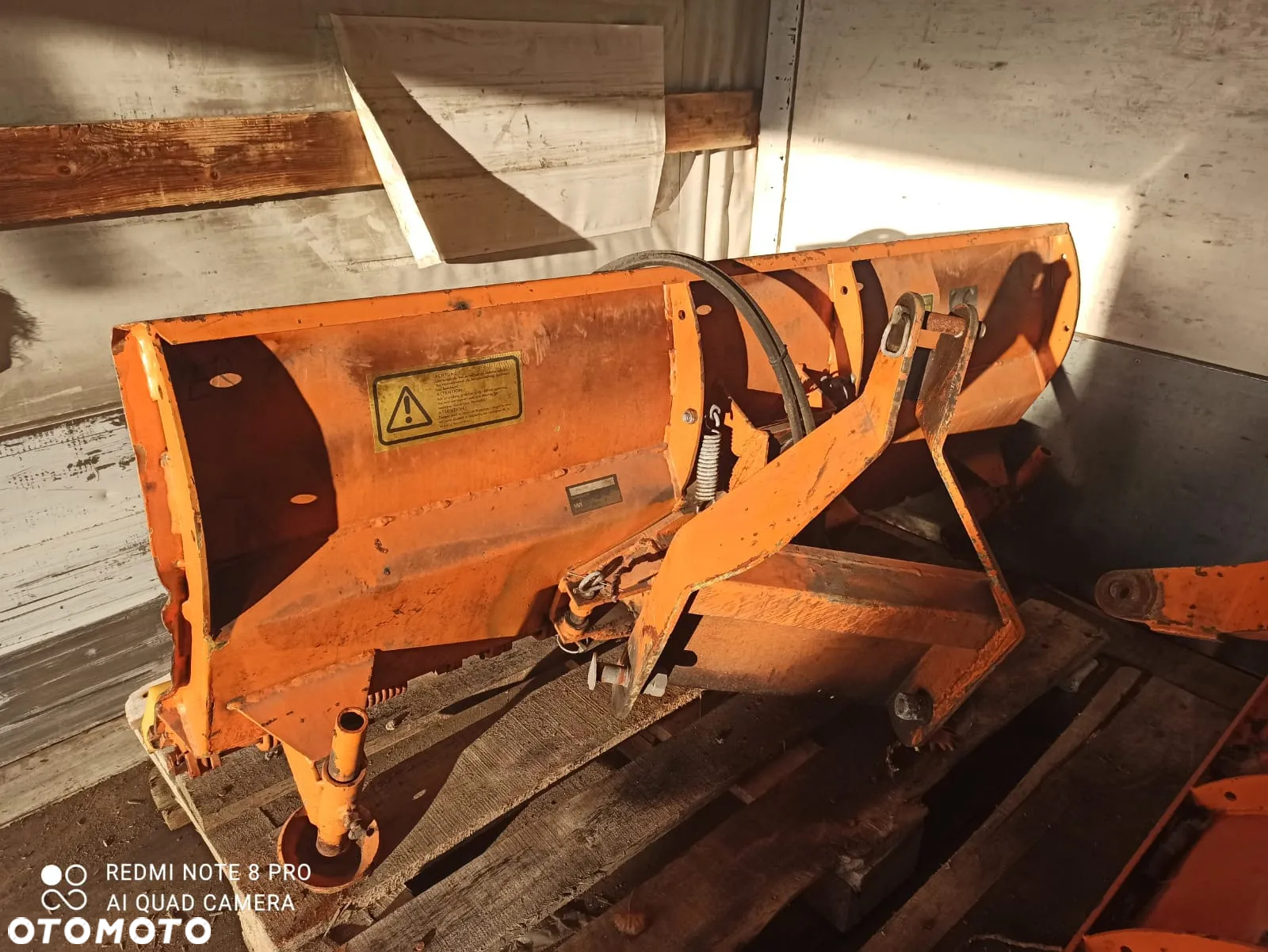 Pług Do Śniegu Spychacz Pług Śnieżny 150 CM Firmy WIMA - 2