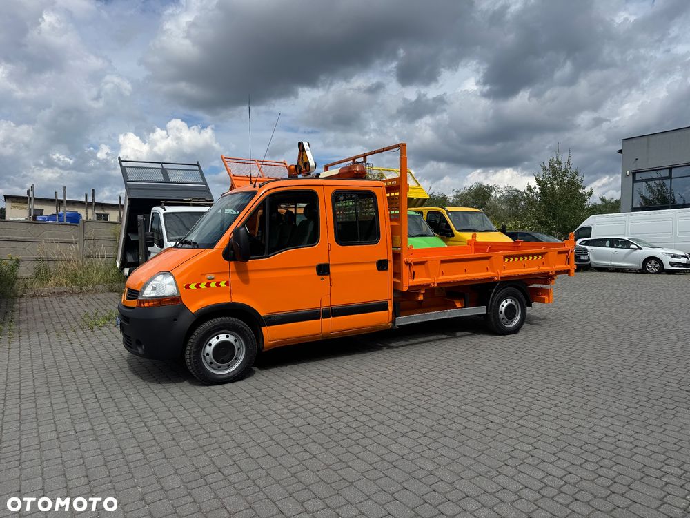 Renault Master Wywrotka 3str  Brygadowka 7 Osób Doka 2.5DCi Kiper I wł. Wywrot - 14