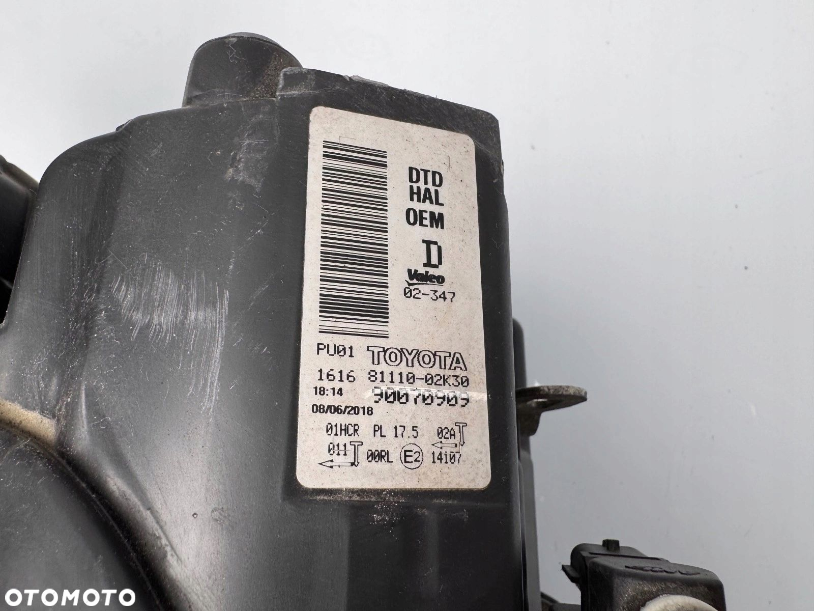 LAMPA PRAWA PRZÓD TOYOTA AURIS II LIFT LED - 3