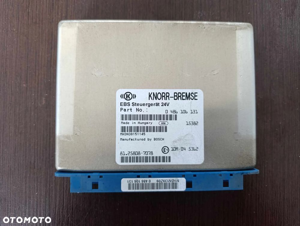 STEROWNIK EBS MAN TGX TGS 81.25808.7078