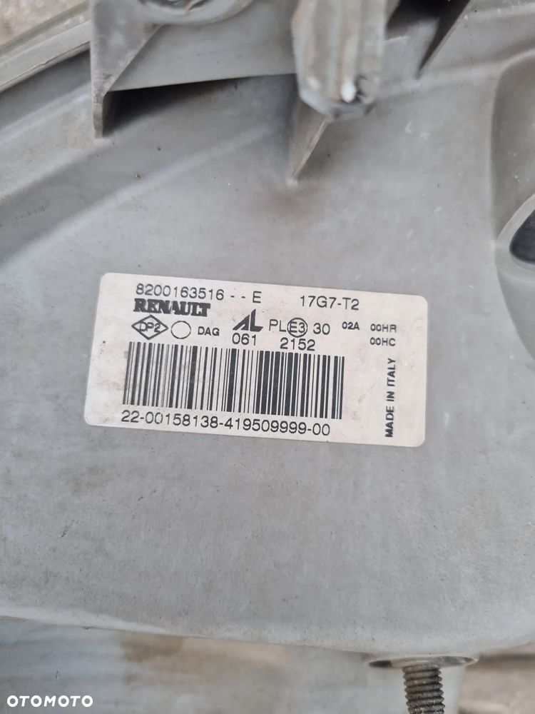 LAMPA LEWA PRAWA PRZÓD EU MASTER MOVANO INTERSTAR  04-10r. - 5