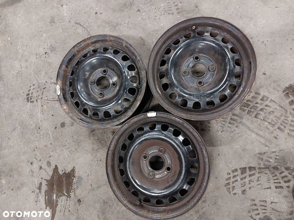 FELGI STALOWE 3 SZT  4x100 5,5Jx14 ET39 FI56,6 OPEL CORSA D - 1