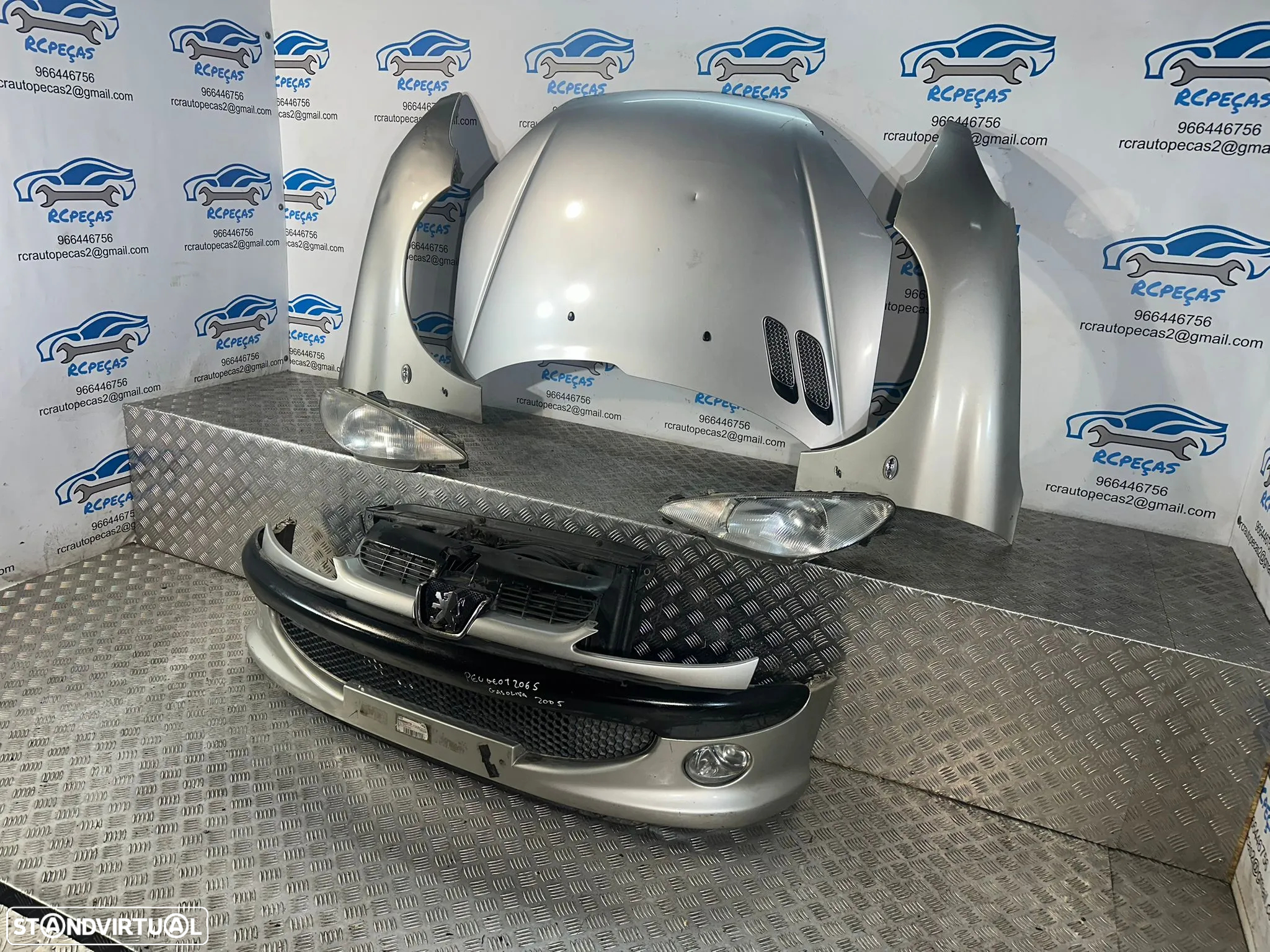 Frente Completa Peugeot 206 S 1.4i Facelift 1998 - 2012 - 4