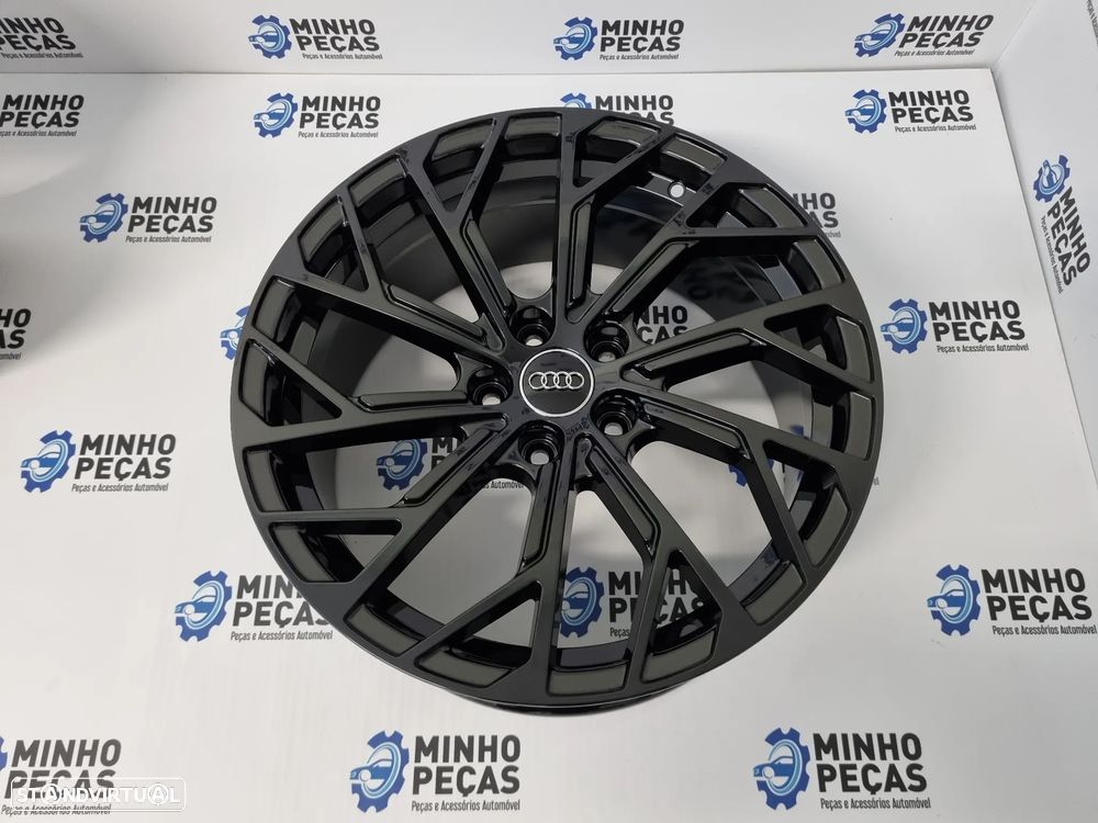 Jantes Audi Novo A8 S8 em 18 Preto Brilho - 7