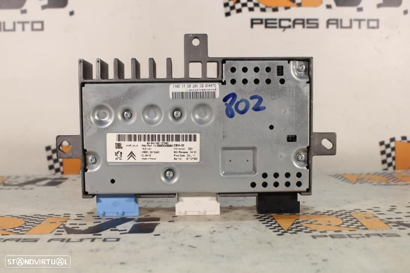 Amplificador De Som Peugeot Rcz  9660045680 / 96 600 456 80 - 2