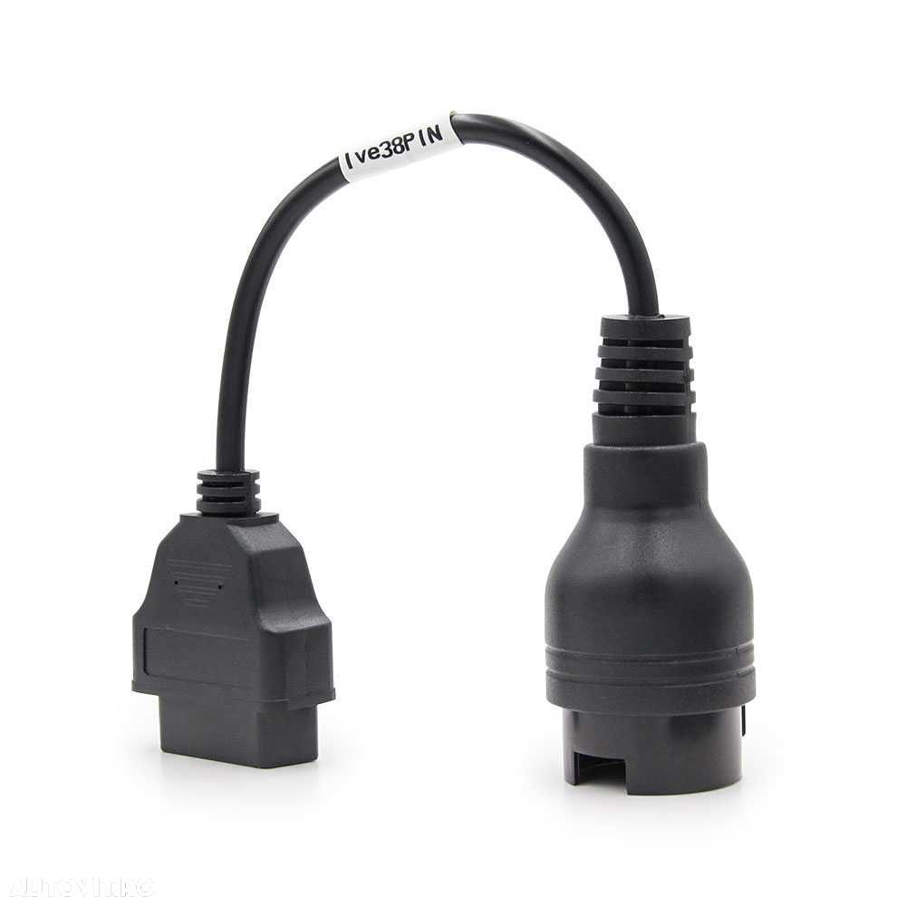 Cablu adaptor pentru diagnoza auto 38 pini la OBD2 pentru Iveco Daily - 4