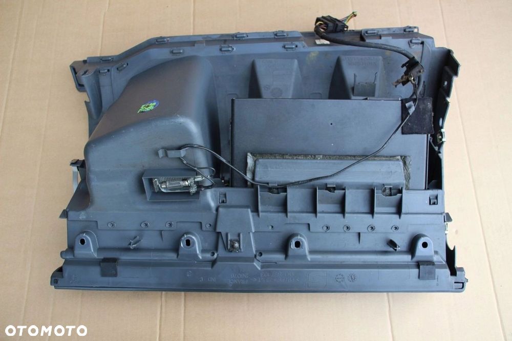 Schowek pasażera z zmieniarką SZARY SEAT LEON I TOLEDO II 1M1857103 - 3