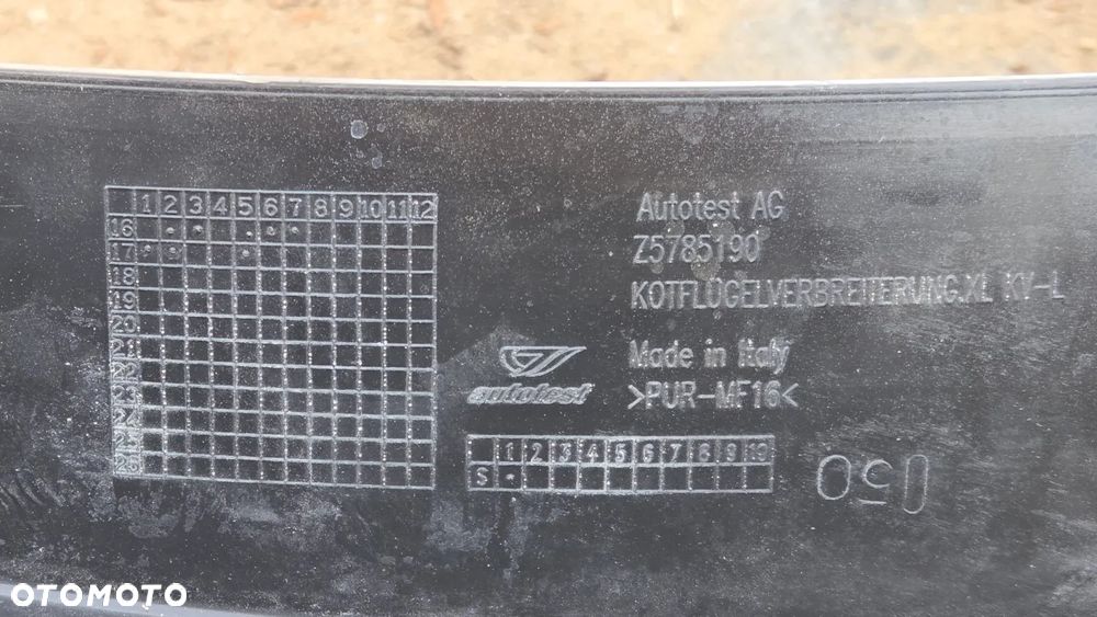 NOWE Oryginalne Listwa Listwy poszerzające Mitsubishi L200 Pur  Z5785190 - 13