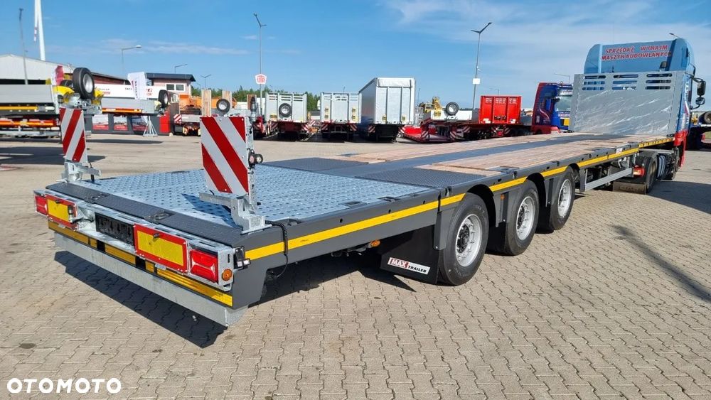MAX Trailer platforma z hydraulicznie opuszczaną i wysuwaną rampą najazdową - 27