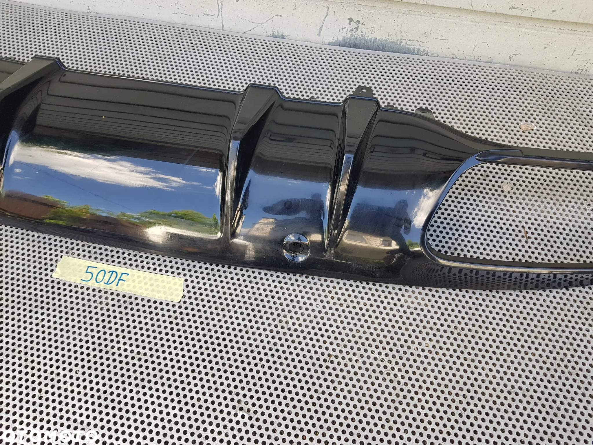 Mercedes W205 C43 C63 AMG Coupe Dyfuzor Dokładka Spoiler Zderzaka Tył - 3