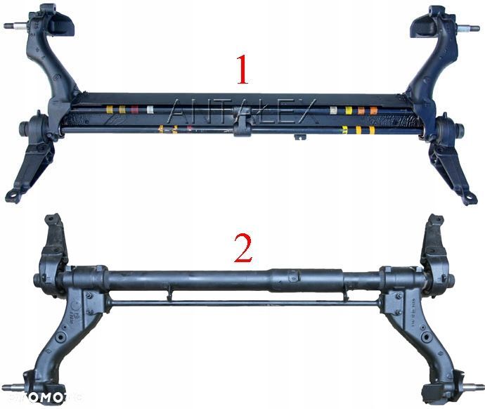 TYLNA BELKA skrętna zawieszenie do Renault Kangoo I - 6