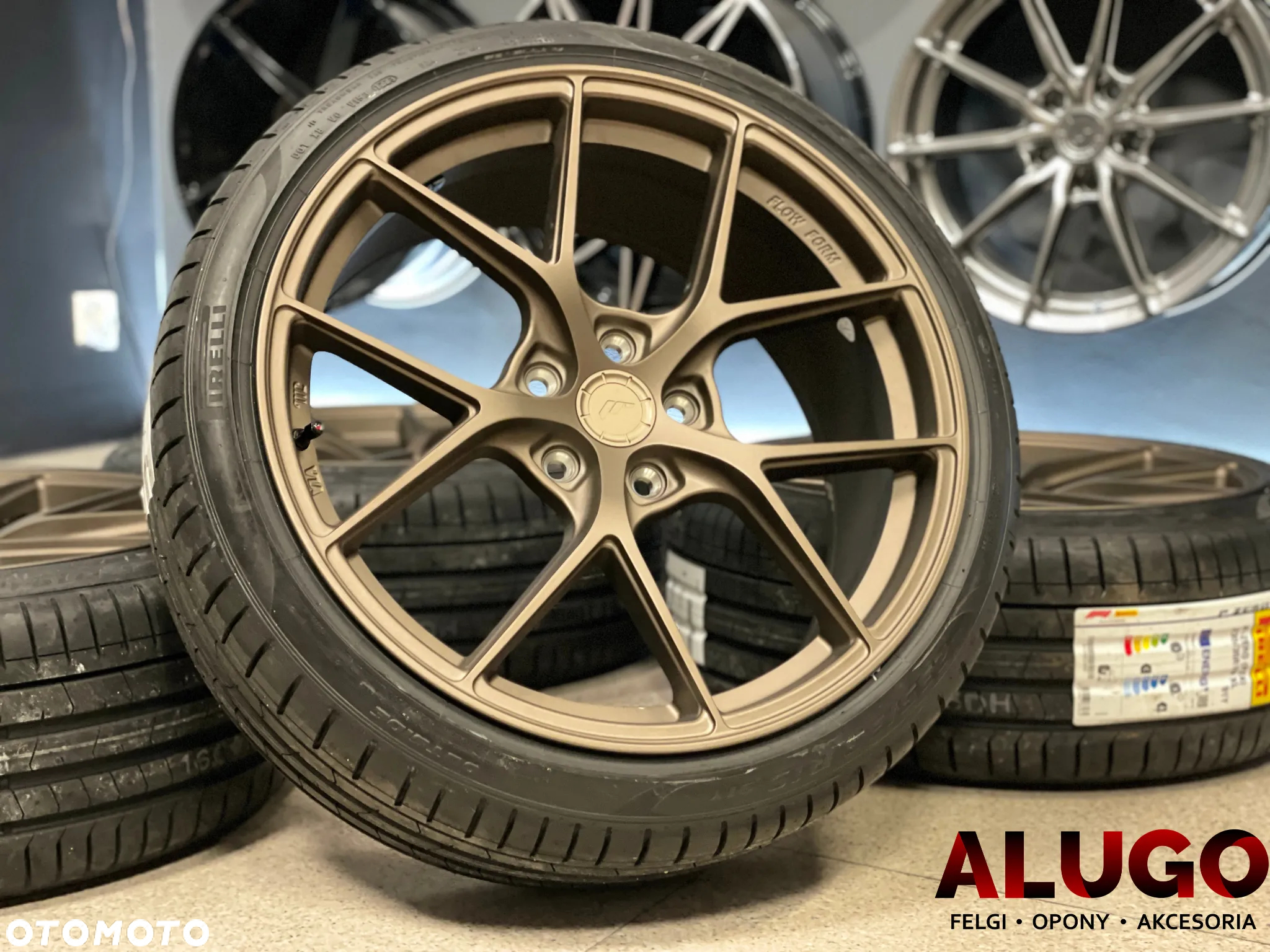 Kompletne Koła 20" Blank SL01 Audi A6 A8 Q3 BMW 4 M5 M6 MERCEDES CL CLS - 4