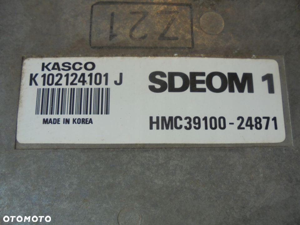 KOMPUTER HYUNDAI LANTRA K102124101J - 2