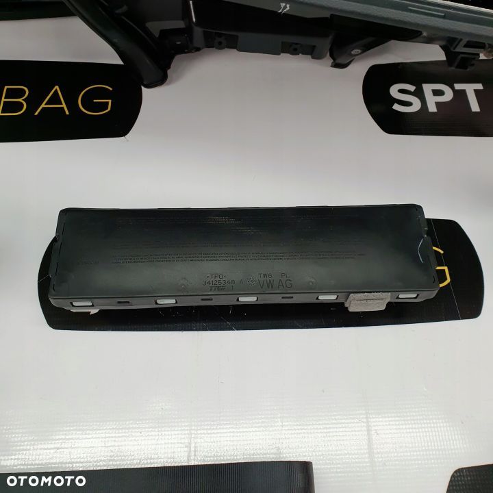 SEAT ATECA DESKA ROZDZIELCZA KONSOLA KOKPIT PULPIT PODUSZKI AIRBAG AIR BAG PASY KIT SET - 6