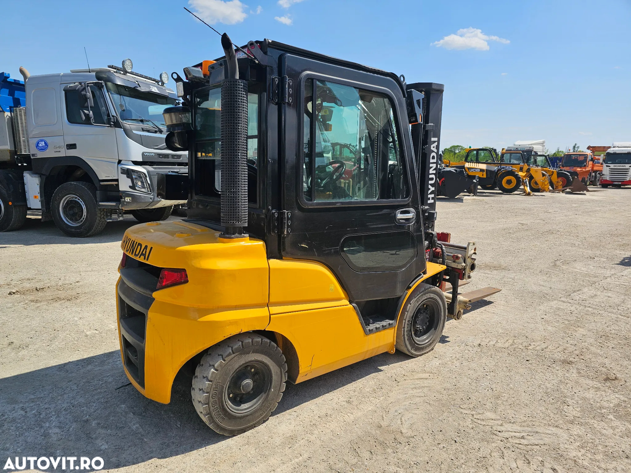 Hyundai 25D-9E motostivuitor stivuitor triplex - 8