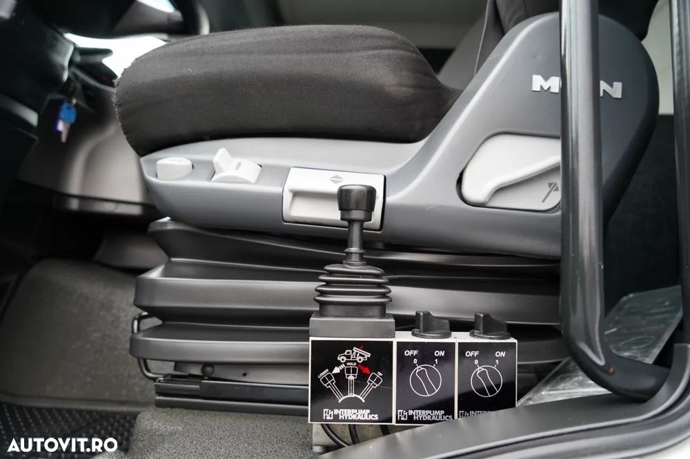 MAN TGS 26.480 / 6X6 / BASCUNĂ 3 LATE / BASCUNĂ HIDRODOXICĂ / MANUALĂ / BORDMATIC - 27