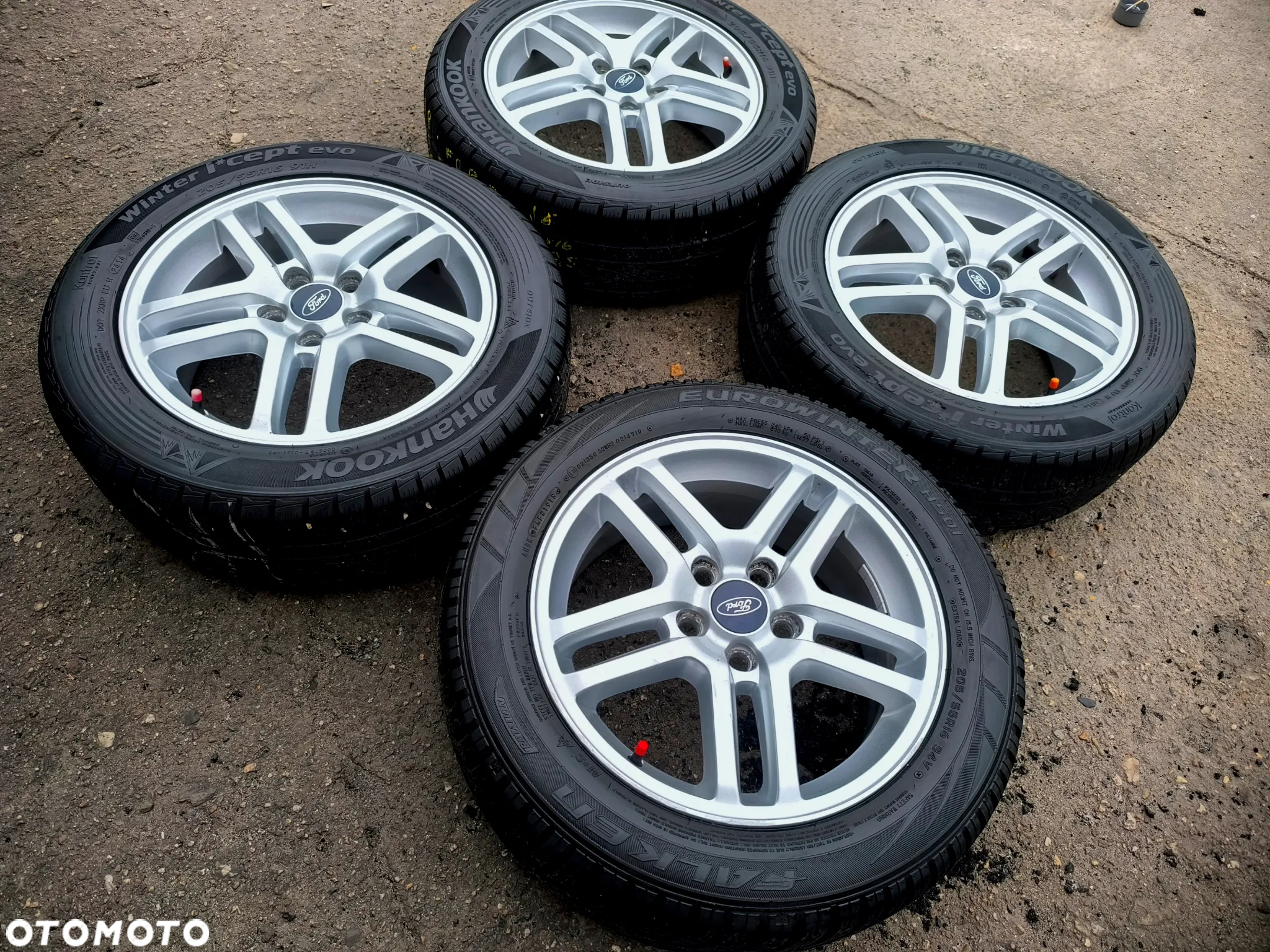 5x108 Felgi Aluminiowe Alufelgi 16 Koła FORD MONDEO MK3 MK4 FOCUS CMAX SMAX GALAXY II 2 KUGA TOURNEO TRANSIT CONNECT VOLVO C30 V40 S40 V50 Legnica ALU-RAD 215/55 - 3
