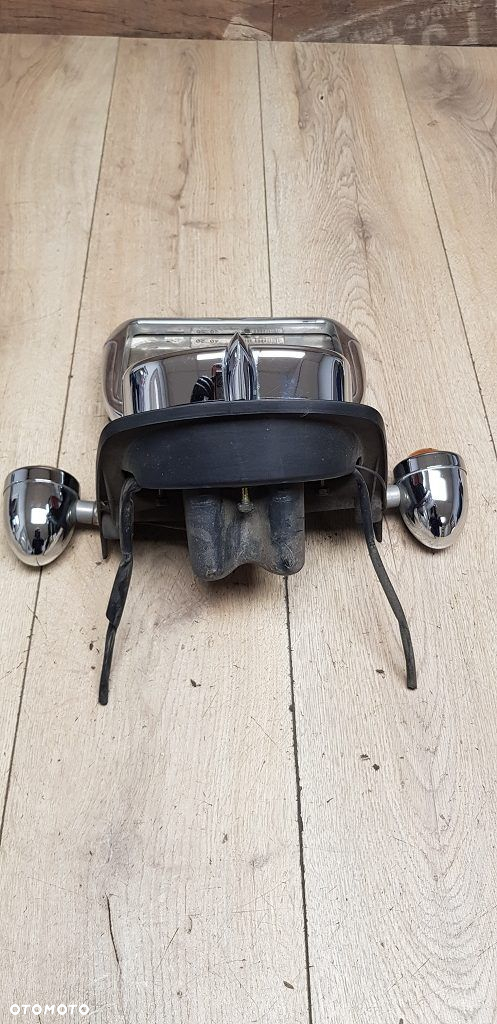 Lampa osłona chrom chlapacz kierunkowskazy Yamaha XVS650 Drag Star Custom - 9