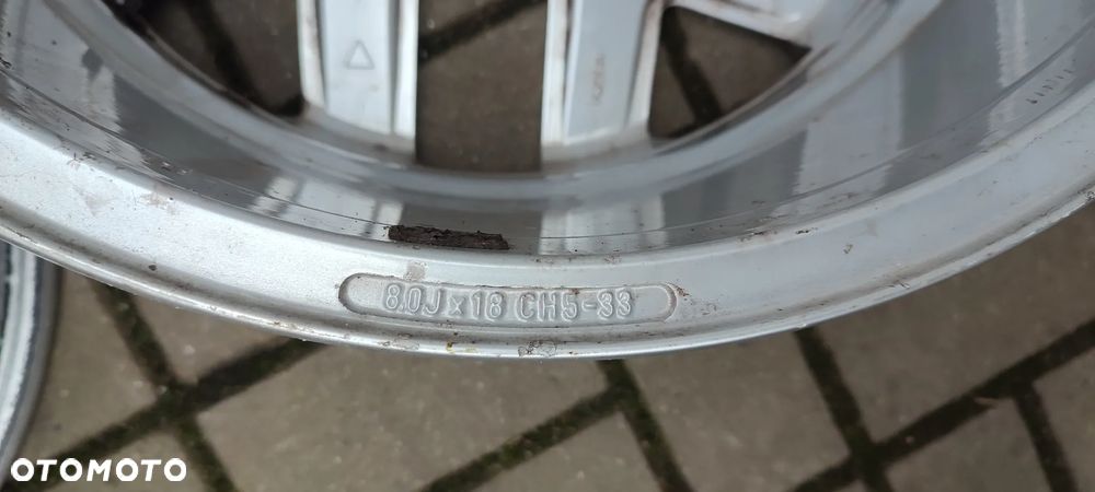 FELGI ALUMNIOWE 5x108 8Jx18 CALI ET33 fi 64 mm 8662733680 4 SZTUKI KOMPLET - 12