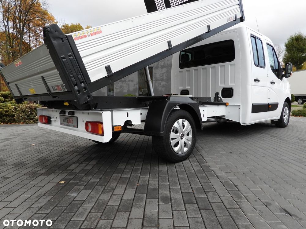 Renault MASTER WYWROTKA PODWÓJNA KABINA DOKA 7 MIEJSC TEMPOMAT NAWIGACJA LEDY KLIMATYZACJA  145KM - 24