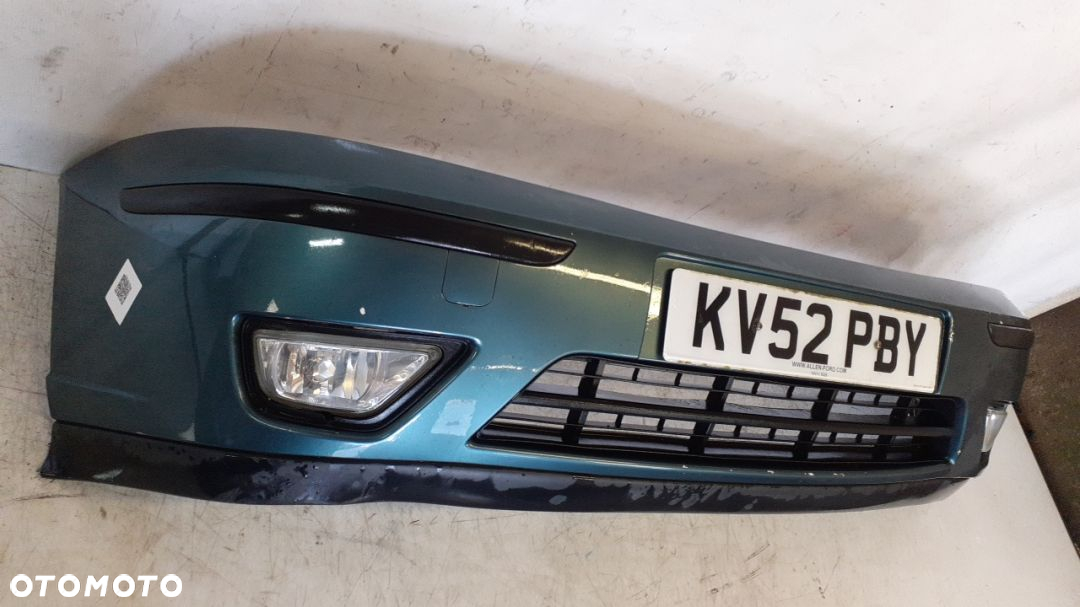 * ZDERZAK PRZÓD PRZEDNI FORD FOCUS MK.1 I 1 M8 ZIELONY HALOGENY LIFT FL - 4