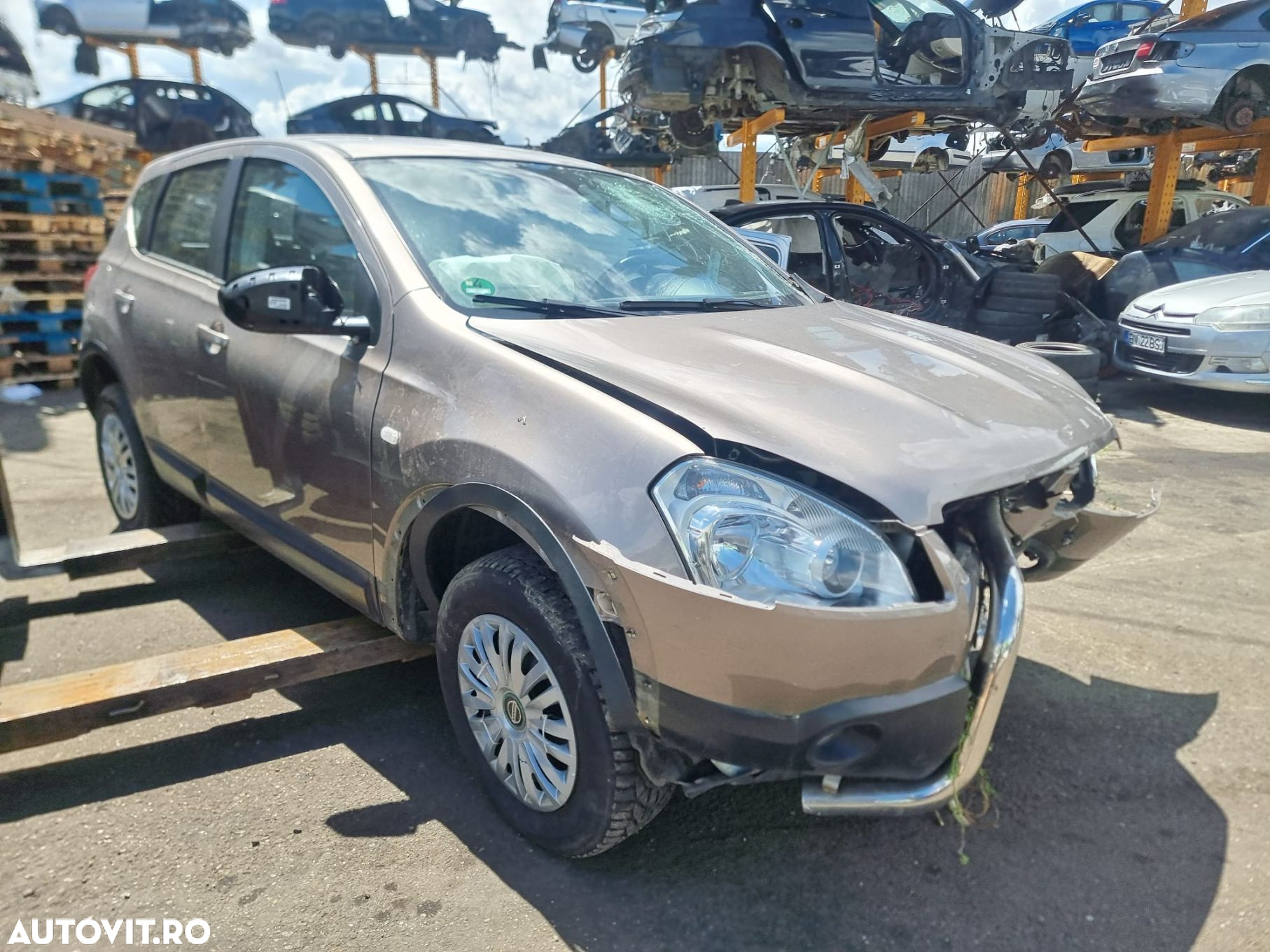Brat stergator parbriz 80017587 Nissan Qashqai 1 J10 [2007 - 2010] 2. - 4