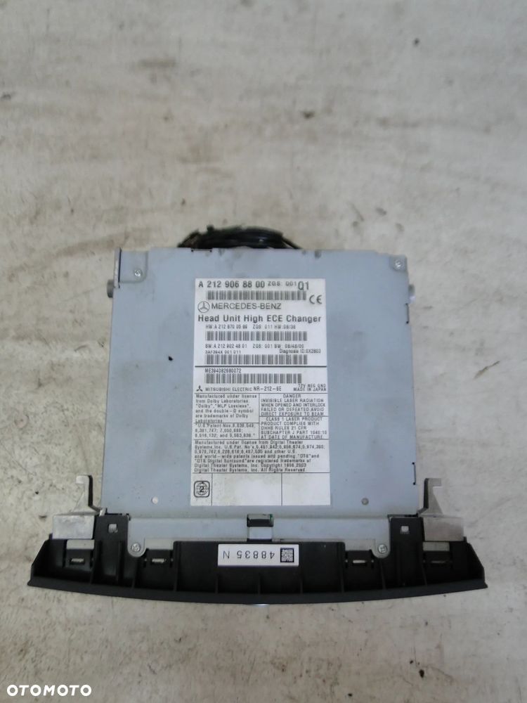 MERCEDES E-KLASA W212 RADIO RADIOODTWARZACZ CD MP3 EUROPA - 8