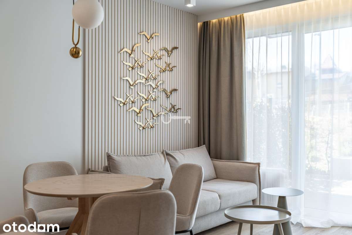 Apartament z ogródkiem 15 m od plaży