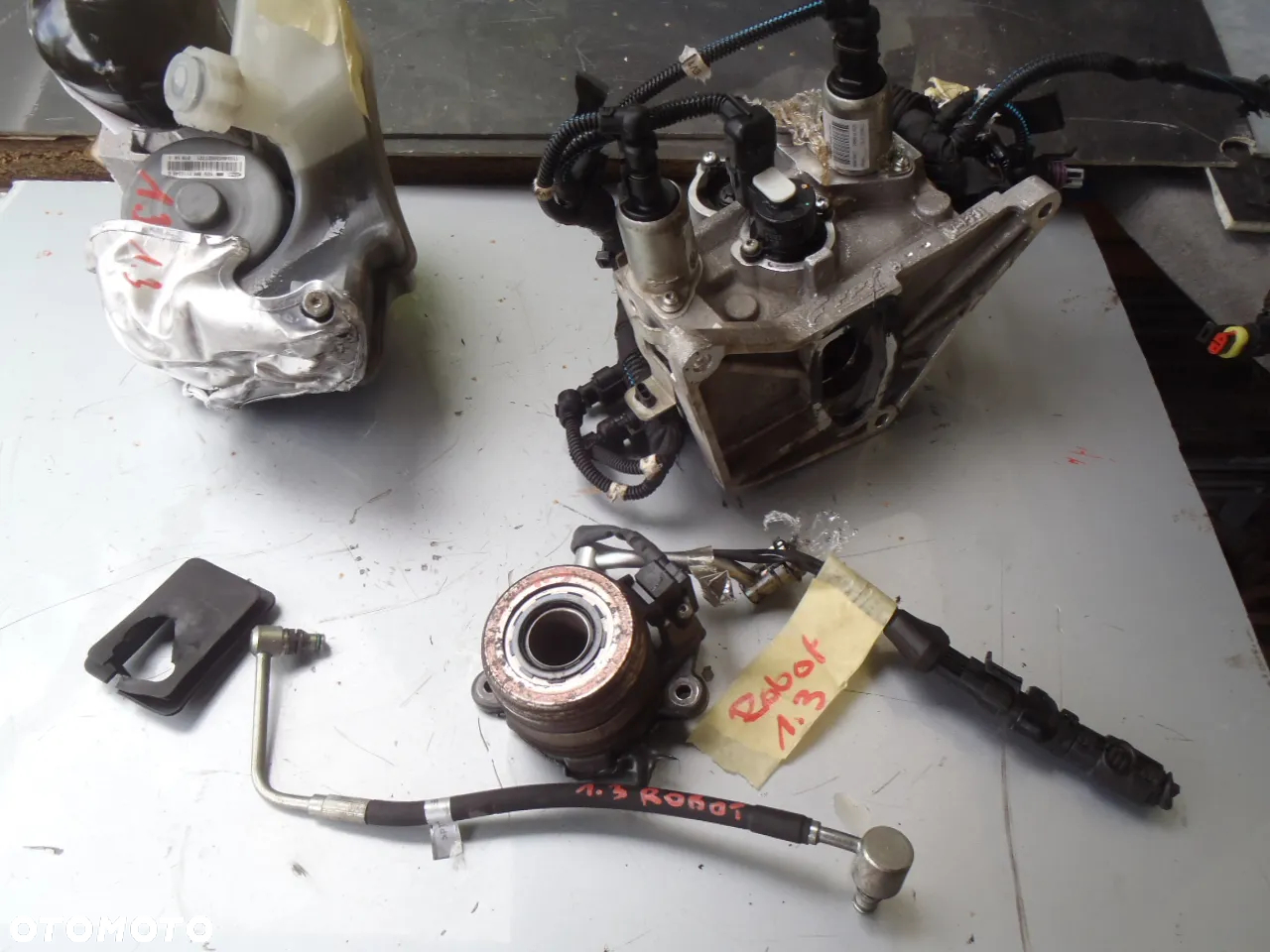 czujnik łożyslo nastawnik widełki uszczelka przewód skrzynia automatyczna automat selespeed dualogic robot automat fiat 500 grande punto evo doblo Qubo fiorino panda mito tipo 600 ducato stilo ypsylon 1.3 - 9
