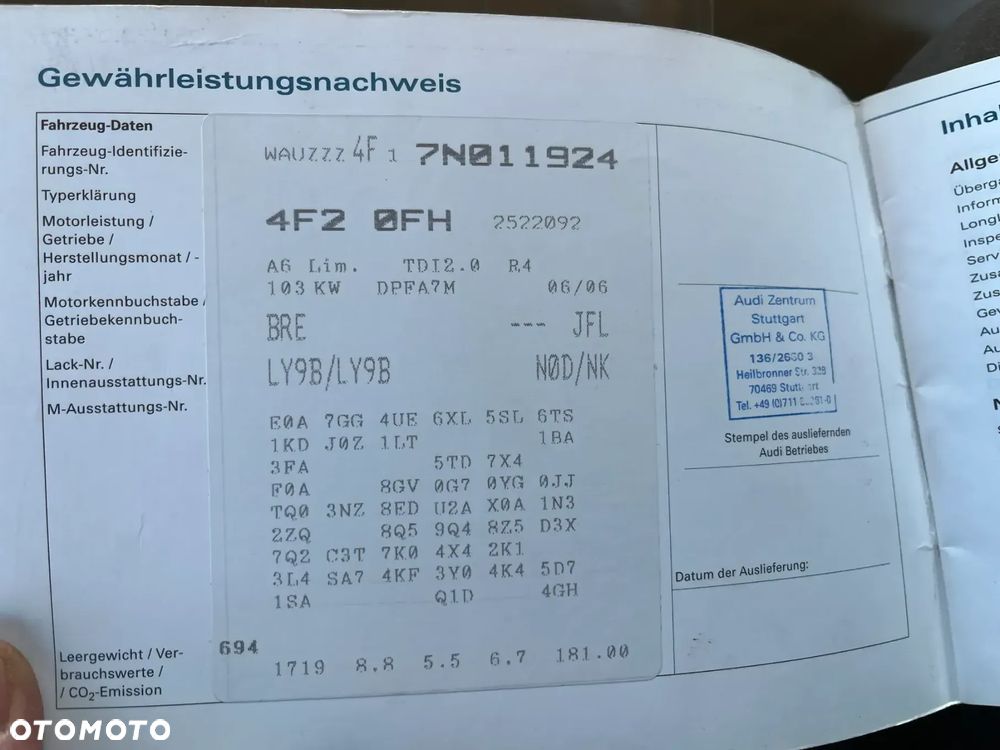 Audi A6 Limousine 2.0 TDI Multitronic - 25