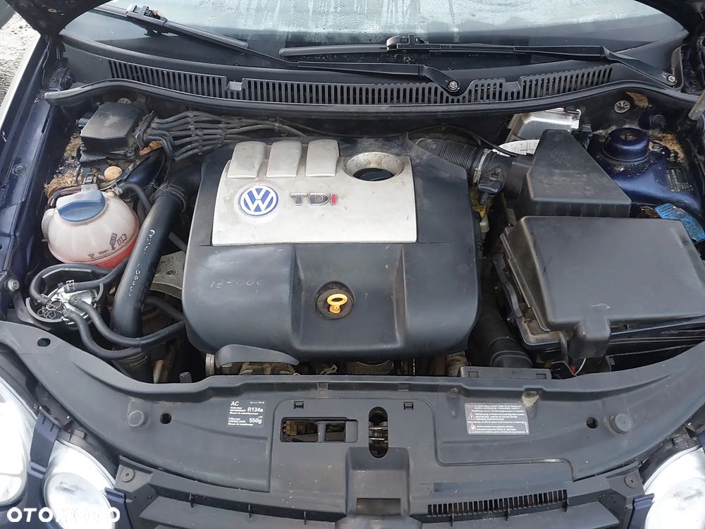 Volkswagen VW Polo 9N IV silnik 1.4 TDI AMF BNM Fabia Ibiza skrzynia biegów EWR 5 biegów maglownica boczek zamek podnośnik Cały na części wszystkie części maska zderzak lampy błotnik drzwi klapa kolor LD5Q maglownica czujnik belka mechanizm deska rozdzielcza poduszka pas szyba mechanizm sterownik moduł - 10