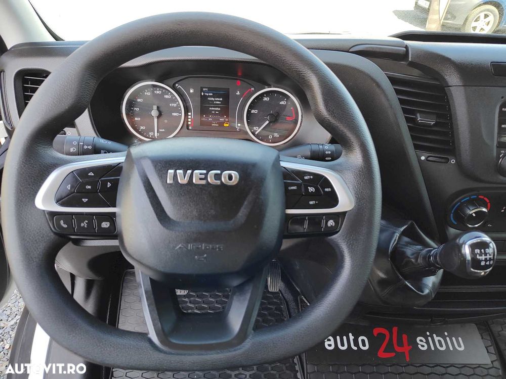 Iveco Daily 35C14 doka, 6 loc. basculabila, 140 CP, 2020, 62400 km. - 13