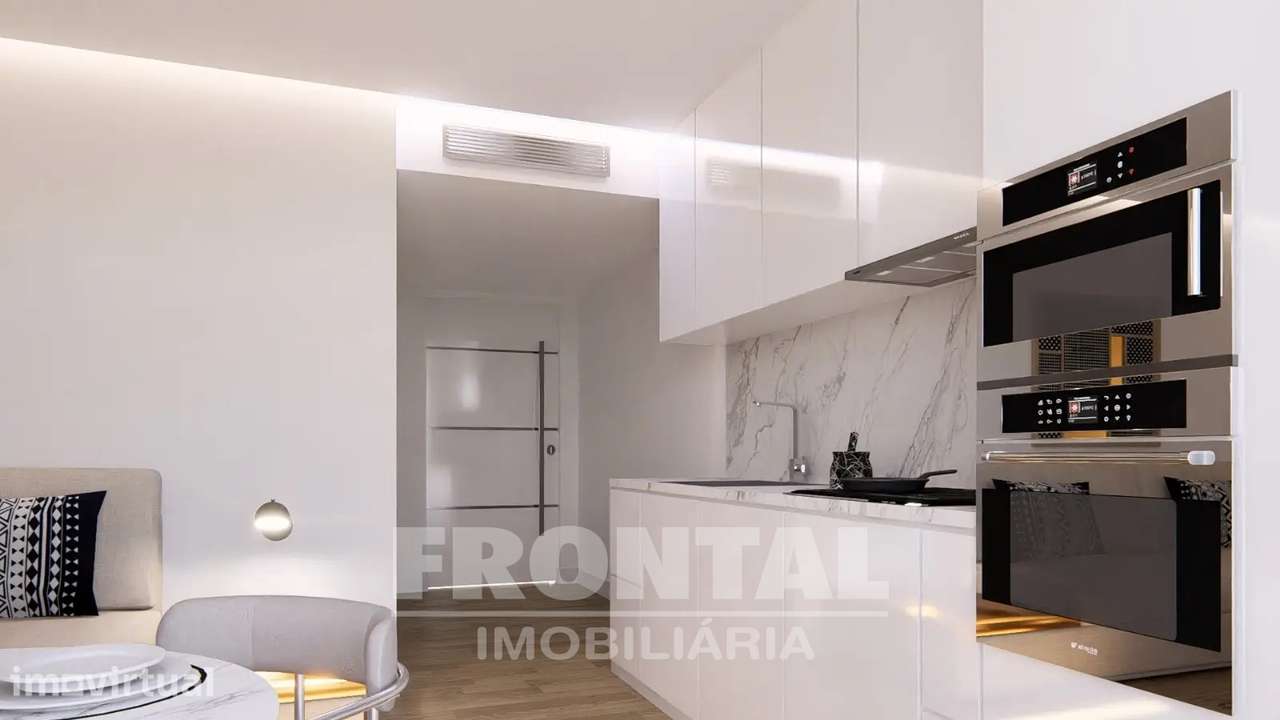 Apartamento T1 com Varanda | Condomínio Privado com Conceito Contempor - Grande imagem: 4/15