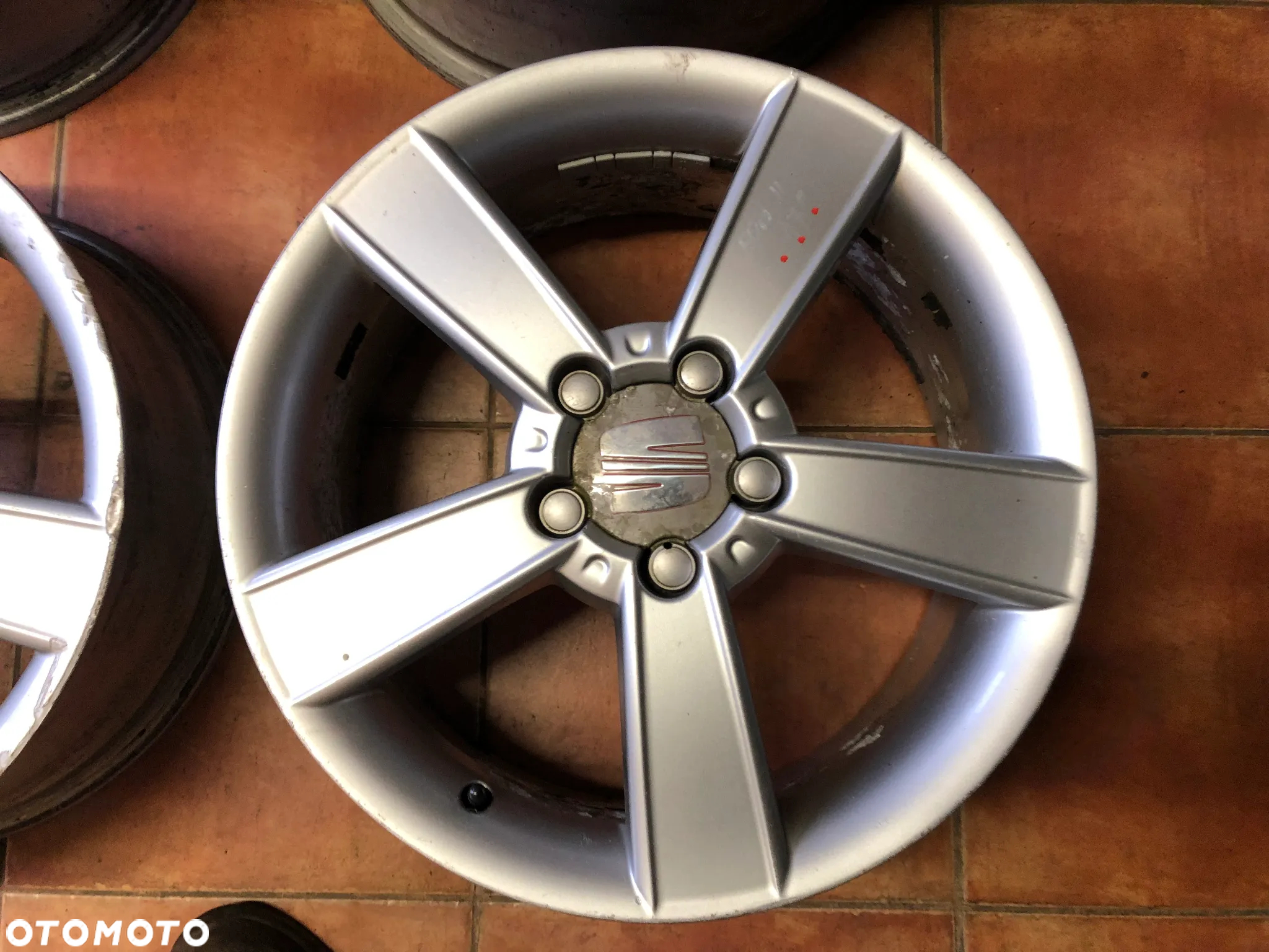 Felgi Aluminiowe Alufelgi 17''5x112 7J ET:54 57,1 MM Seat Leon II Altea 1P0601025C - Gwarancja Wysyłka Montaż - 5
