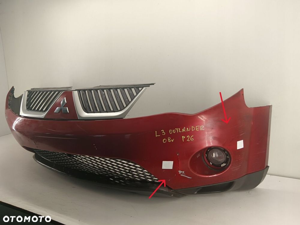 ZDERZAK PRZEDNI GRILL MITSUBISHI OUTLANDER 06-10 P26 - 2