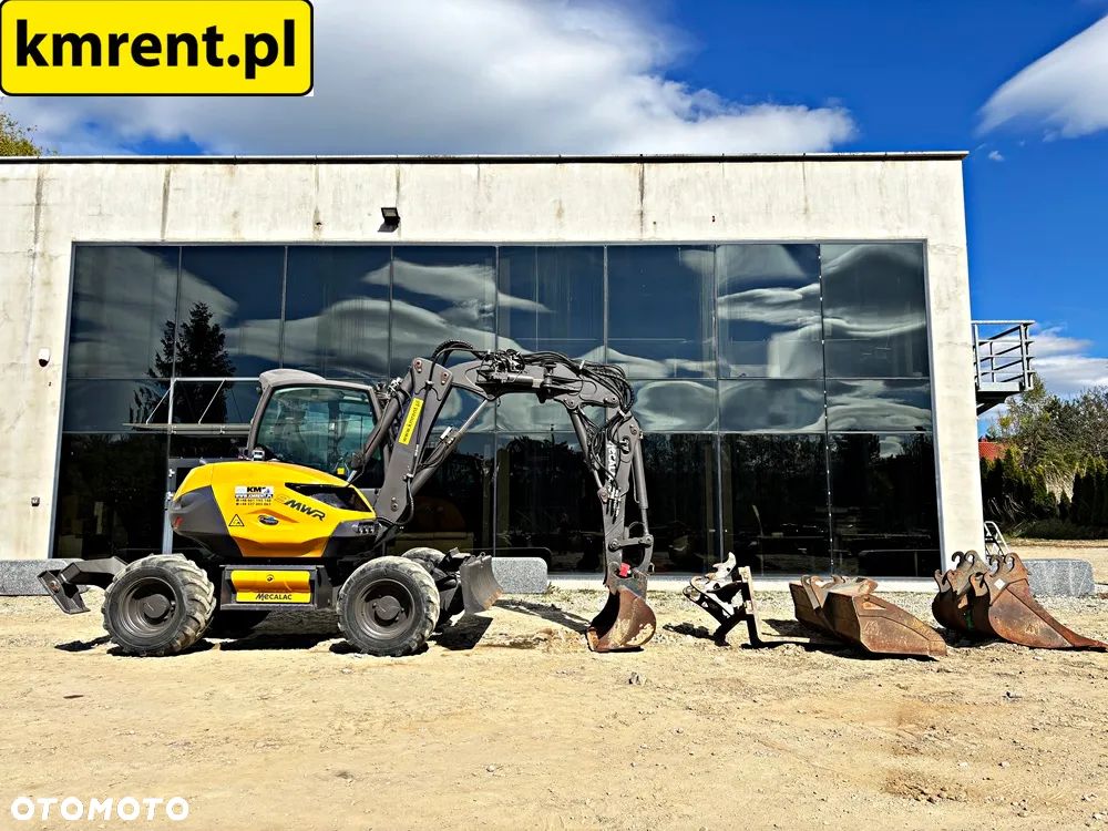 Mecalac 9 MWR KOPARKA KOŁOWA 2018R. MTH: 4099 | MECALAC 11 KOMATSU PW 98 TEREREX TW 95 110 WACKER NEUSON 100 YANMAR - 3