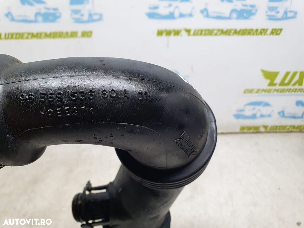 Furtun intercooler 9656953680a 1.6 hdi 9H01 Peugeot 207 1 [2006 - 200 - 3