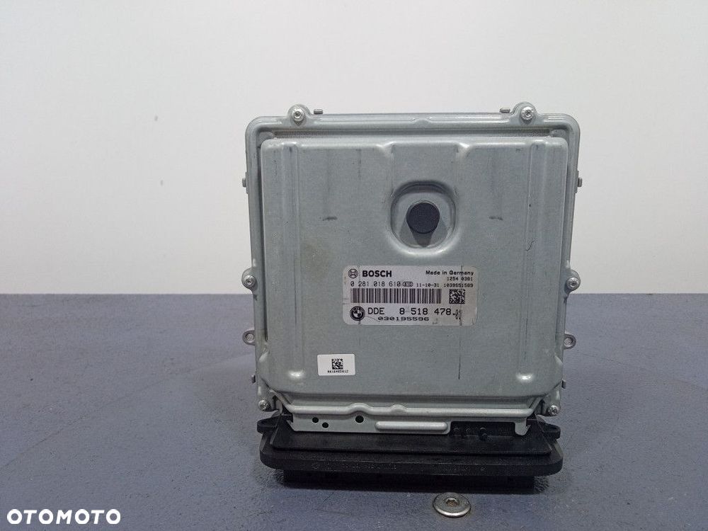 BMW 6 F13 640d 3.0D KOMPUTER STEROWNIK SILNIKA 8518478 N57D30B - 1