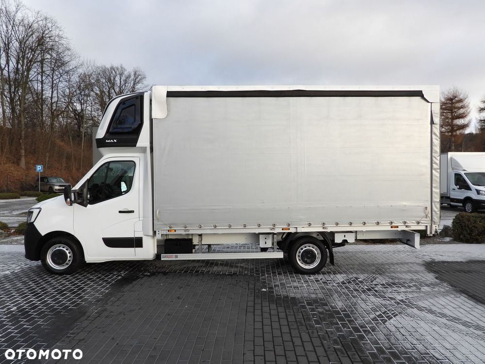 Renault MASTER PLANDEKA 10 PALET WEBASTO TEMPOMAT LEDY PNEUMATYKA KLIMATYZACJA  165KM - 10