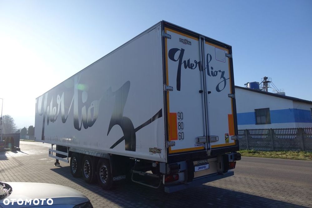 Chereau CHŁODNIA / CARRIER VECTOR / OSIE BPW / OŚ PODNOSZONA / KOSZ I KOŁO ZAPASOWE  / - 7