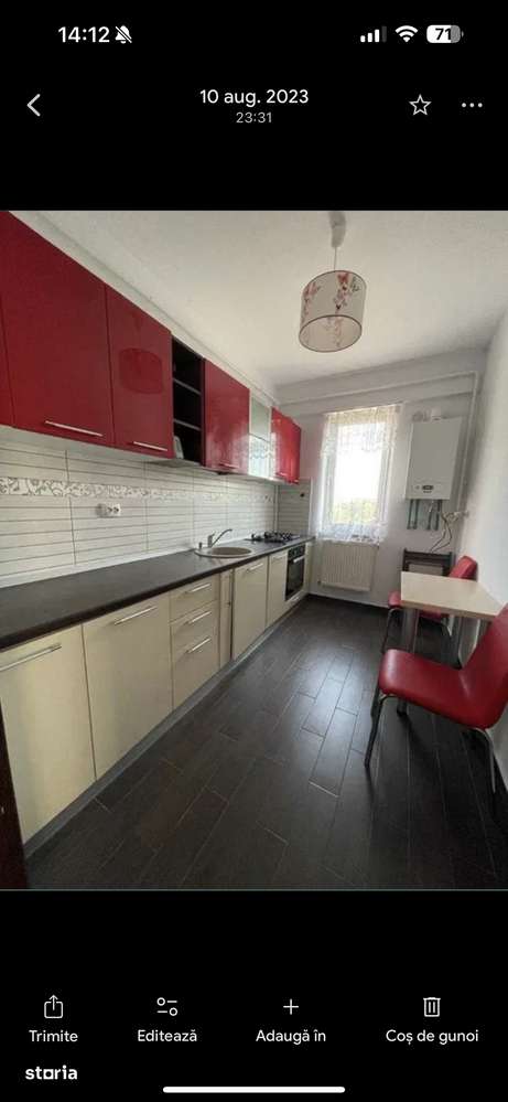 DE ÎNCHIRIAT-Visoianu,Apartament 2 camere, 55 mp+loc de parcare,Iasi — fotografia 3