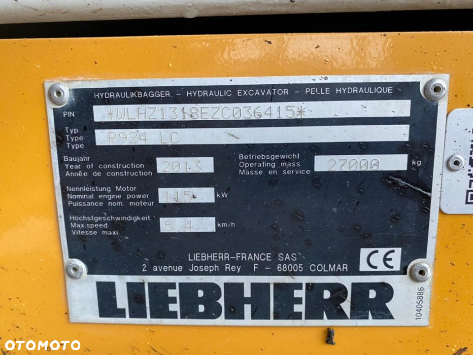 Liebherr R924 - 16